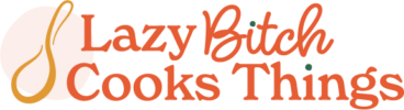 Lazy Bitch Cooks Things Logo